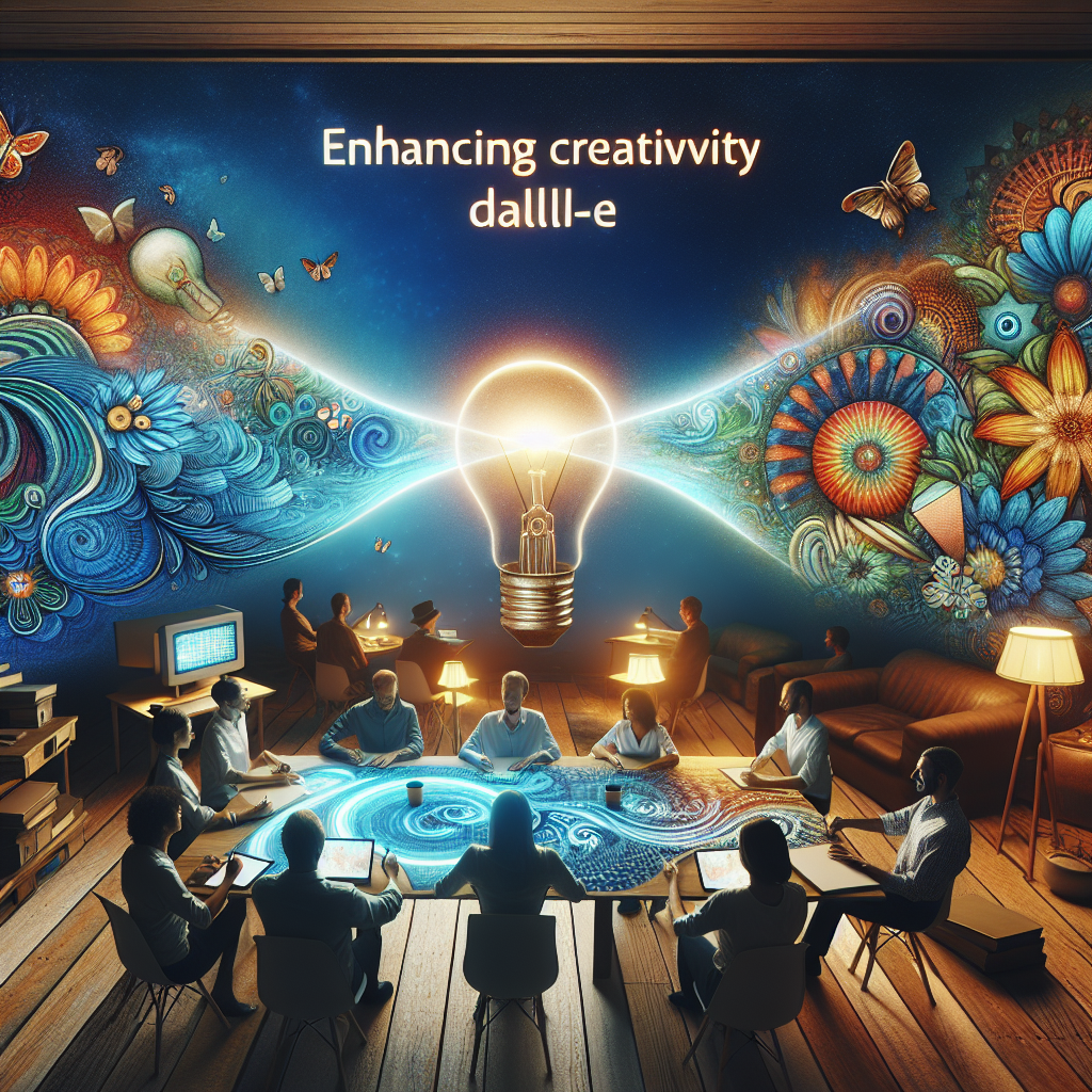 Explora cómo DALL-E puede ayudar a estimular la creatividad en proyectos artísticos y profesionales.