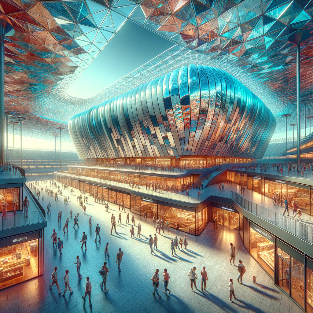 Prompt para crear Wembley Stadium - Londres, Inglaterra & con Inteligencia Artificial