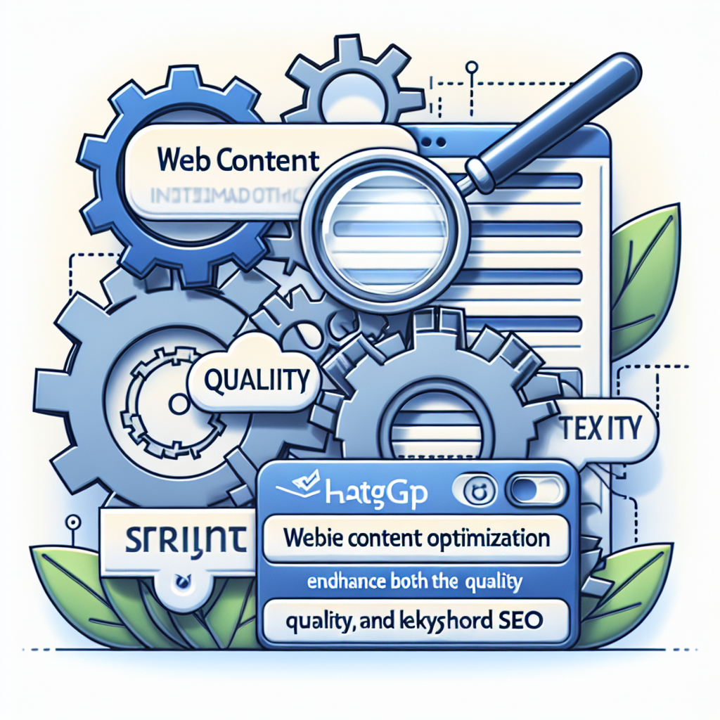 Estrategias para usar ChatGPT en la optimización de contenidos web, mejorando tanto la calidad como el SEO.