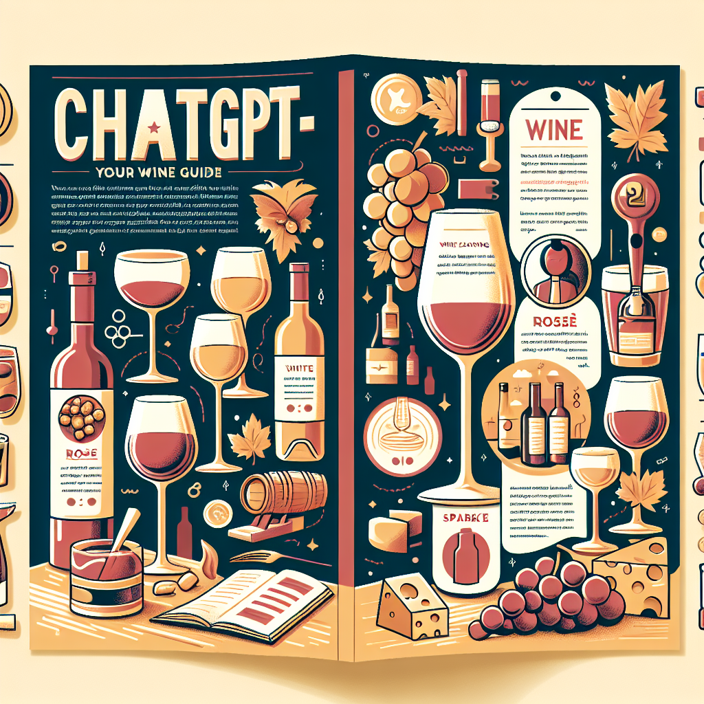 Explora el mundo del vino con ChatGPT. Prompts para catas, maridajes y conocimiento vinícola. ¡Brinda con sabiduría!